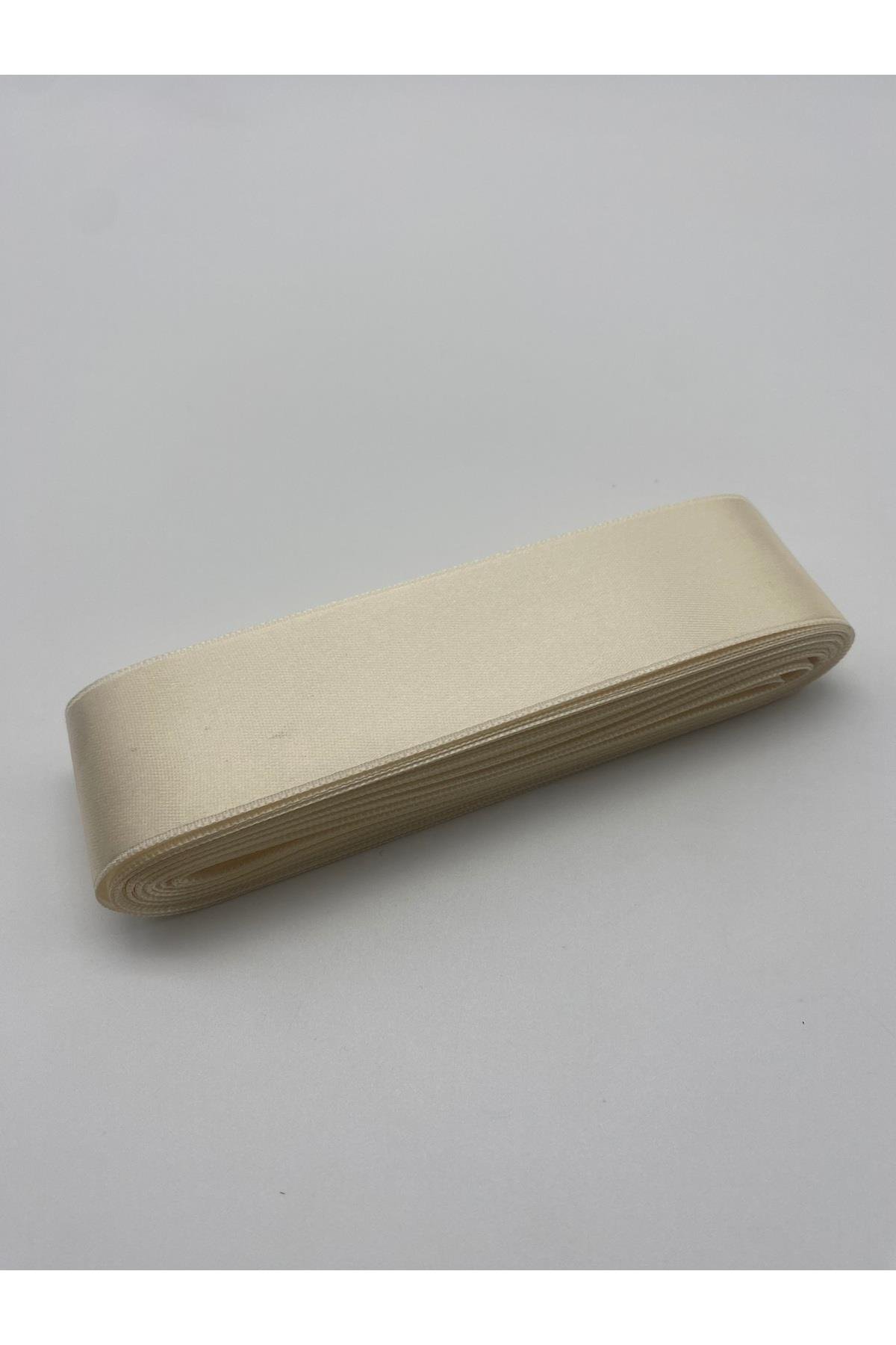 Zümrüt- Koyu Yeşil Saten Kurdele 4 cm 10 Metre Geniş Saten, Yılbaşı Süsleme Kurdela No:30