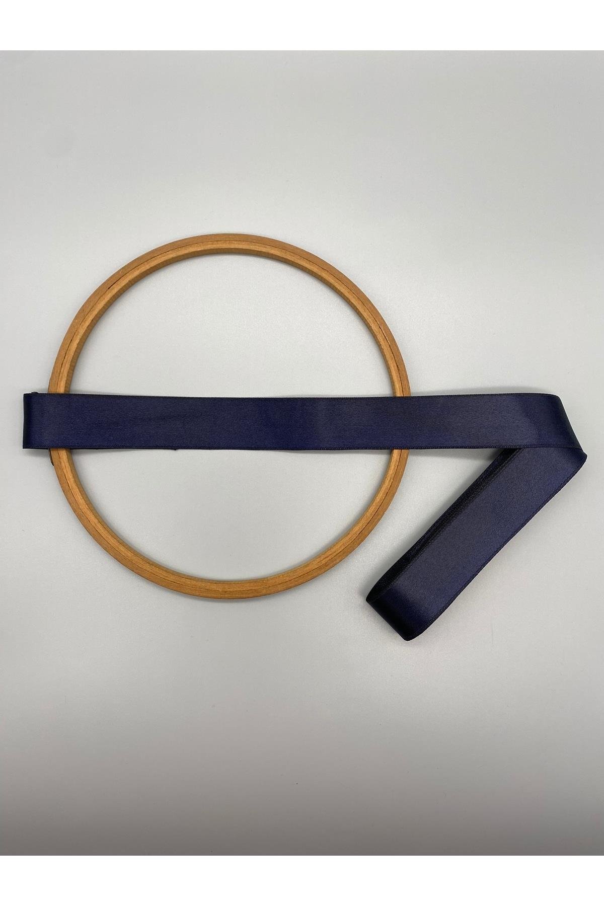 Zümrüt- Koyu Yeşil Saten Kurdele 4 cm 10 Metre Geniş Saten, Yılbaşı Süsleme Kurdela No:30