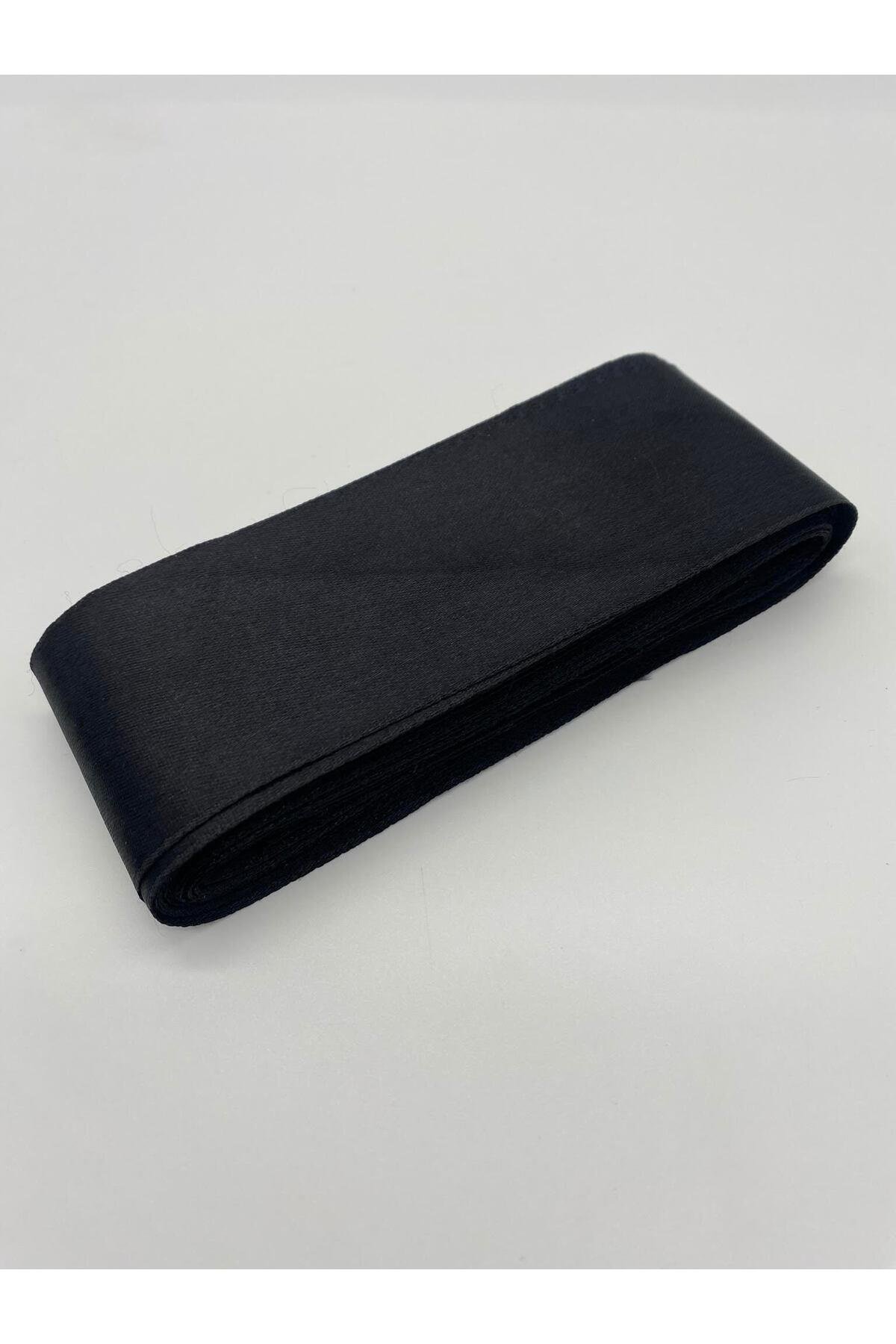 Zümrüt-Koyu Yeşil Saten Kurdele 6 cm 10 Metre Geniş Saten, Bohça-Yılbaşı Süsleme-Dekor Kurdela No:30