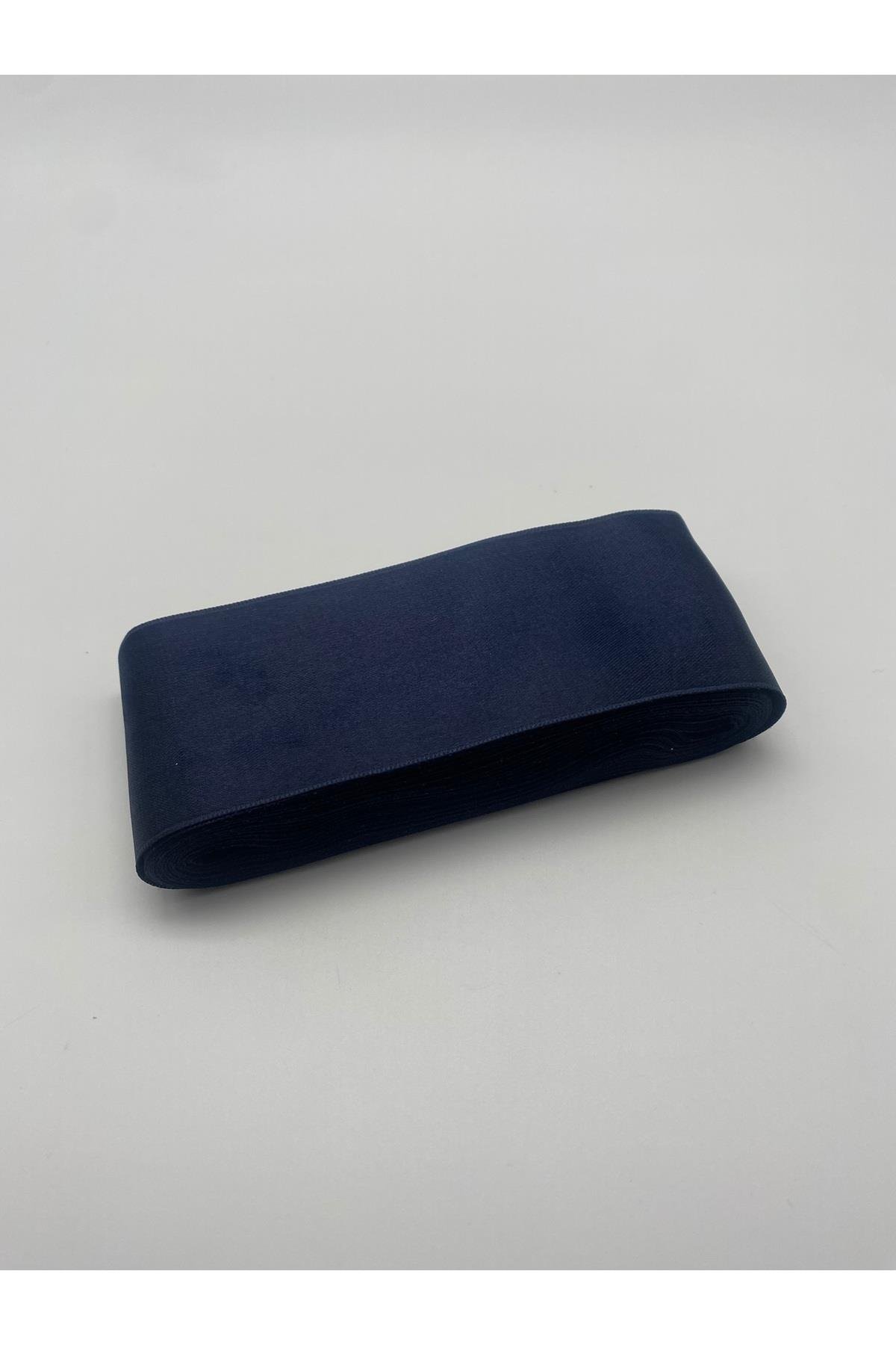 Zümrüt-Koyu Yeşil Saten Kurdele 6 cm 10 Metre Geniş Saten, Bohça-Yılbaşı Süsleme-Dekor Kurdela No:30