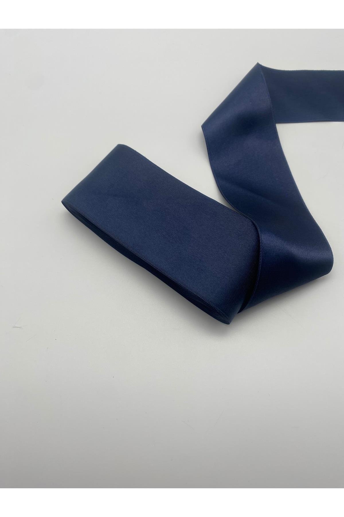 Zümrüt-Koyu Yeşil Saten Kurdele 6 cm 10 Metre Geniş Saten, Bohça-Yılbaşı Süsleme-Dekor Kurdela No:30