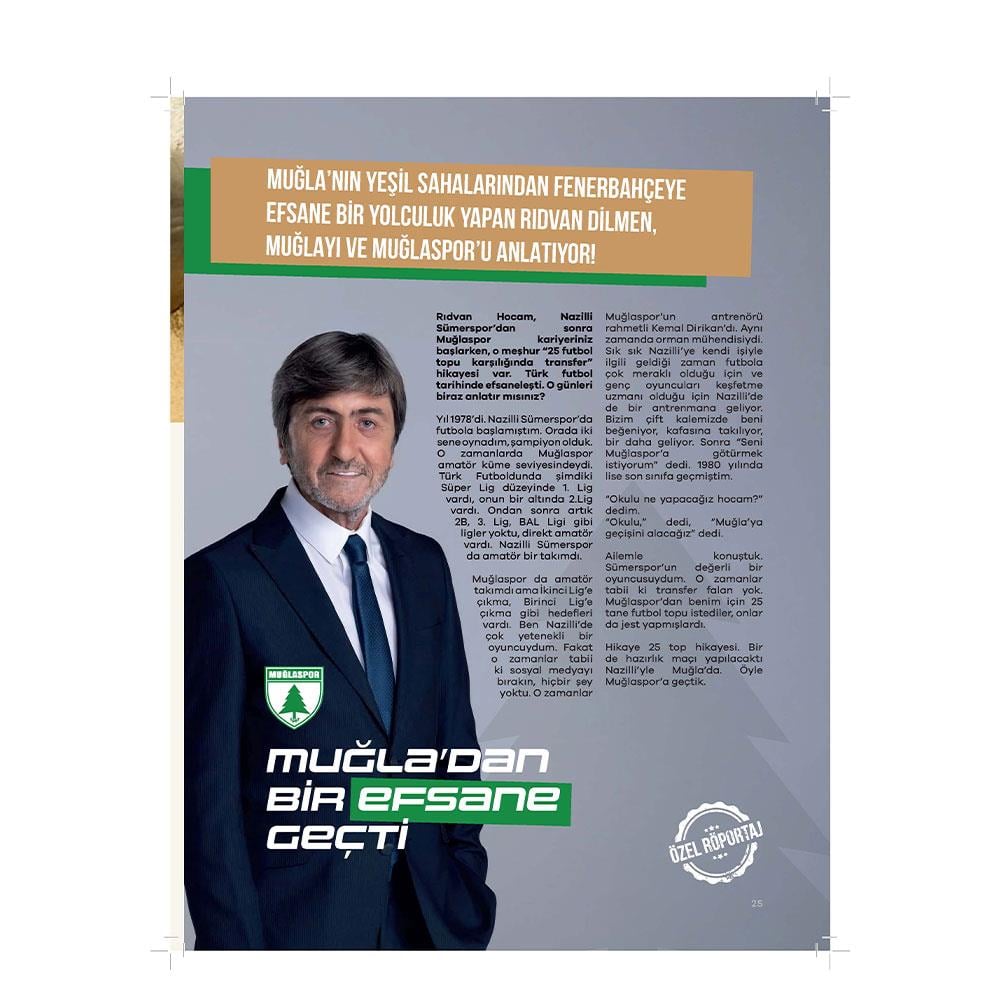 MUĞLASPOR DERGİSİ OCAK SAYISI