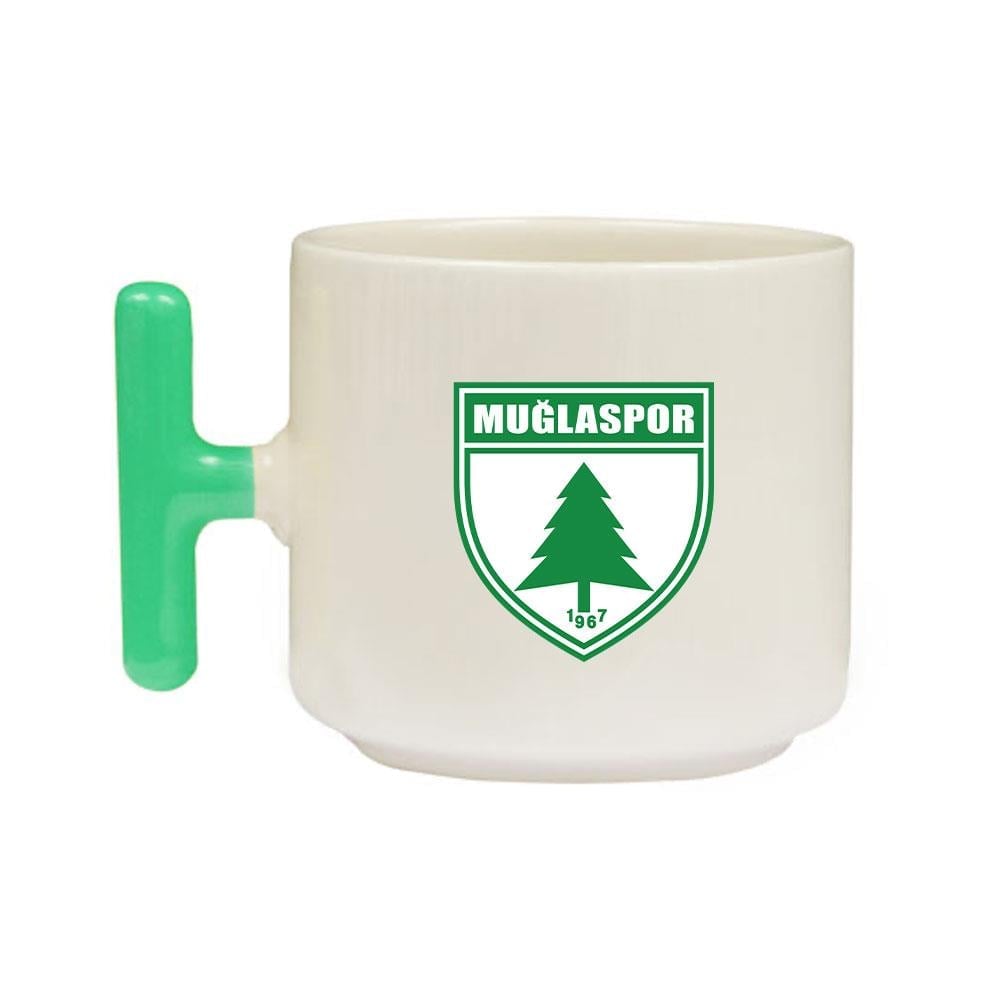 MUĞLASPOR SERAMİK YEŞİL LATTE KUPA