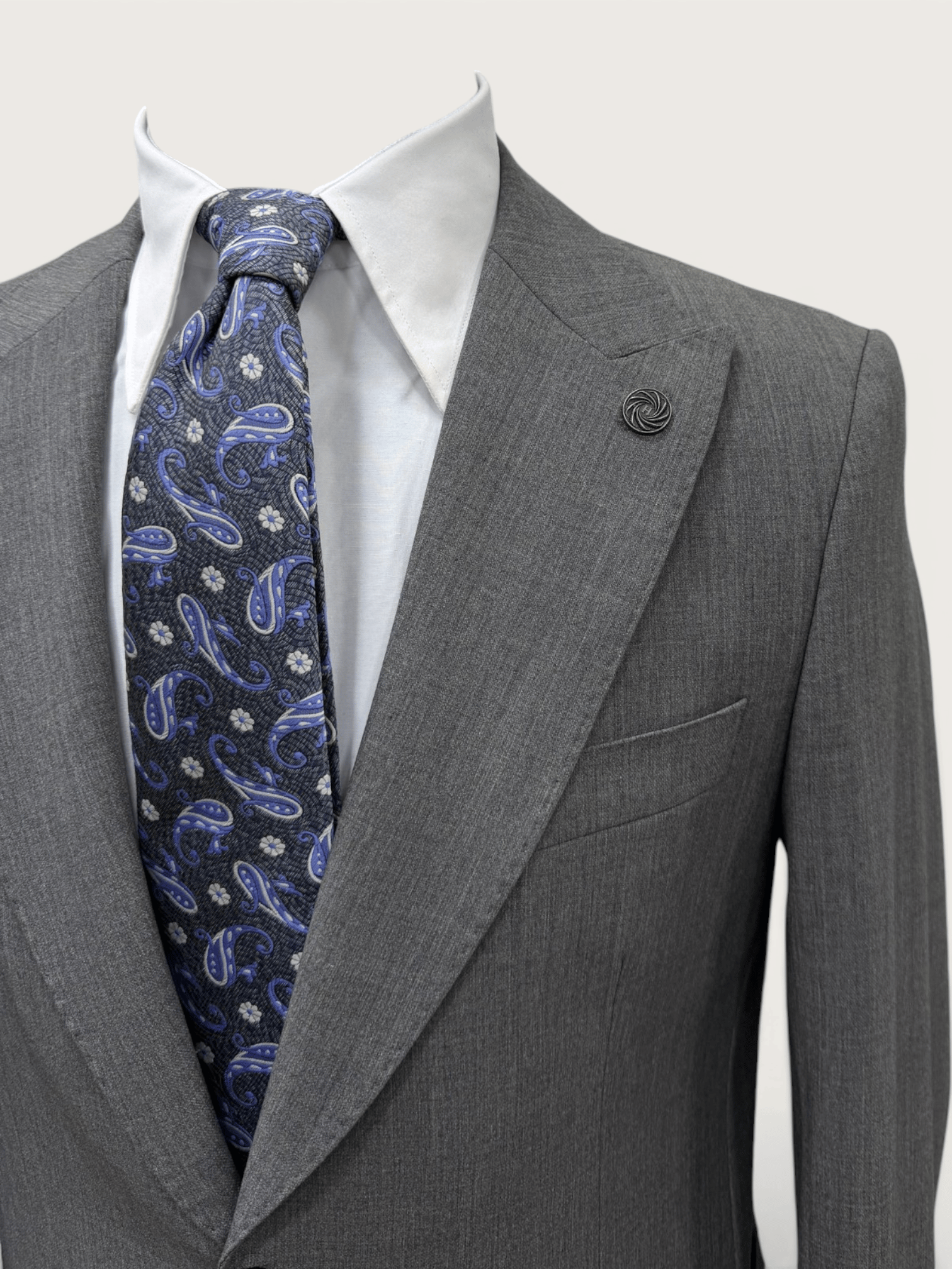 Signature | Brera Gri Torba Cepli Takım Elbise