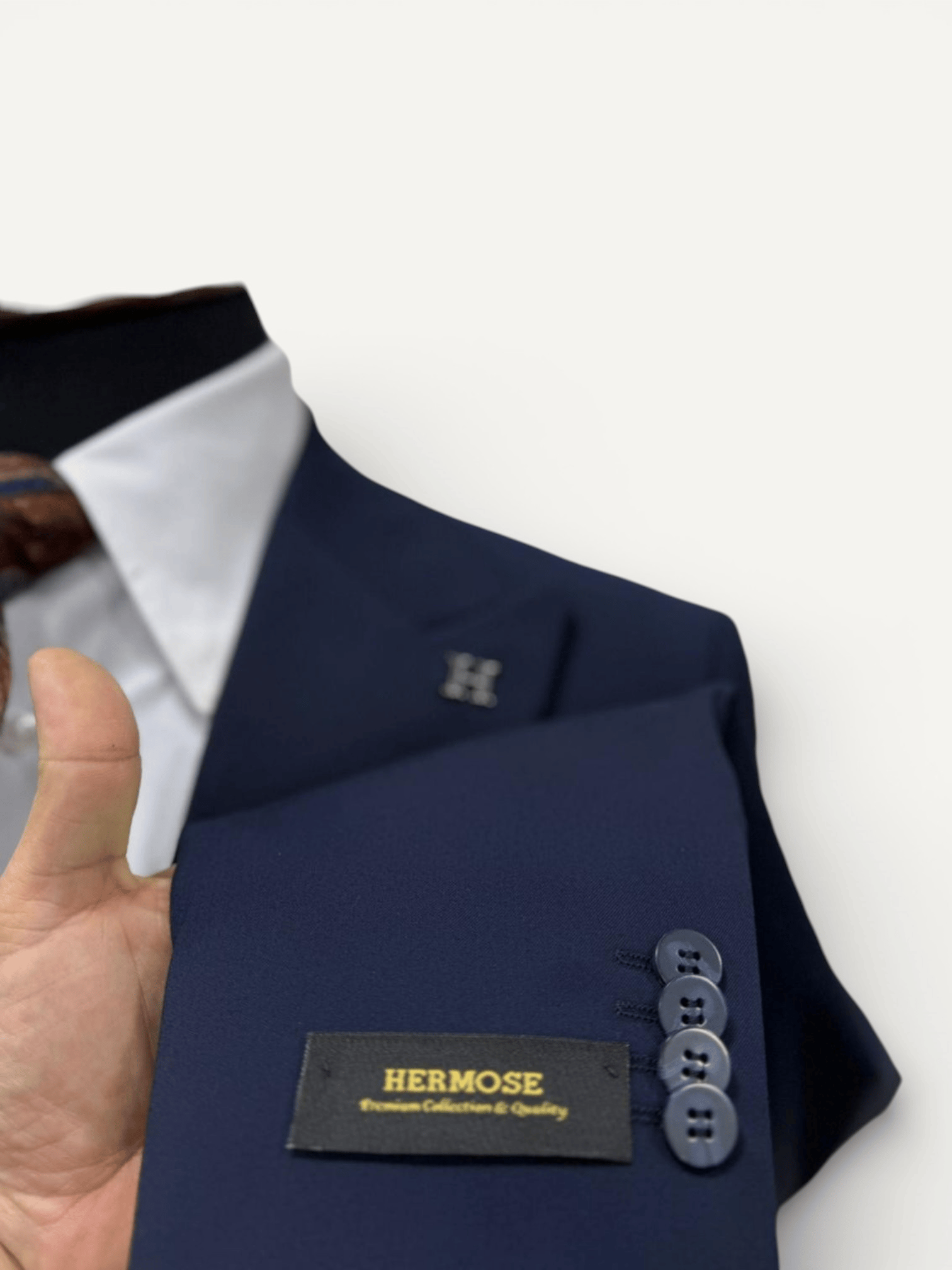 Signature  | Derin Lacivert Yelekli Takım Elbise    