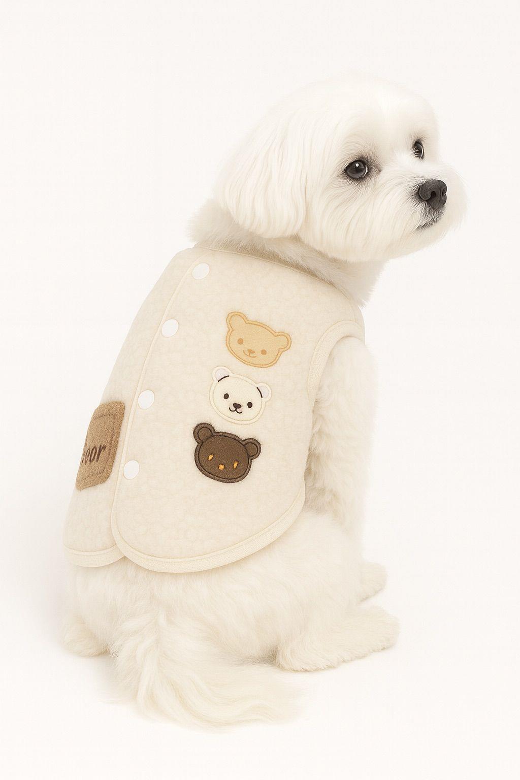 DolcePets Bear Yelek/Krem