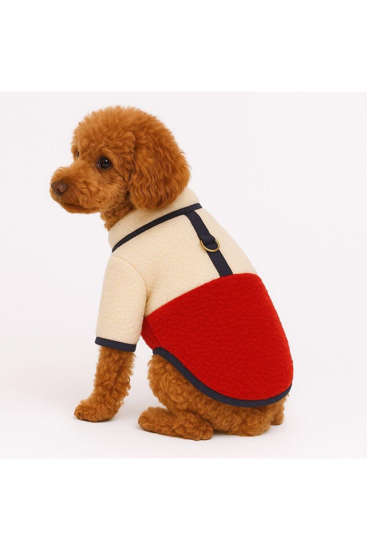 Dolcepets /kedi Köpek Kıyafeti & Elbisesi Polar Ceket/Bordo