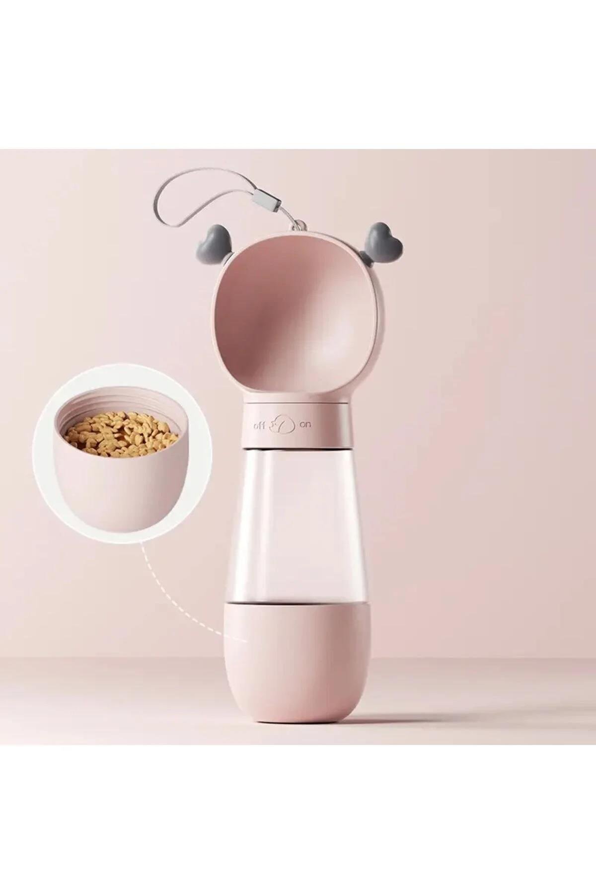 DolcePets Mama Kabı Ve Taşınabilir Suluk/Pembe