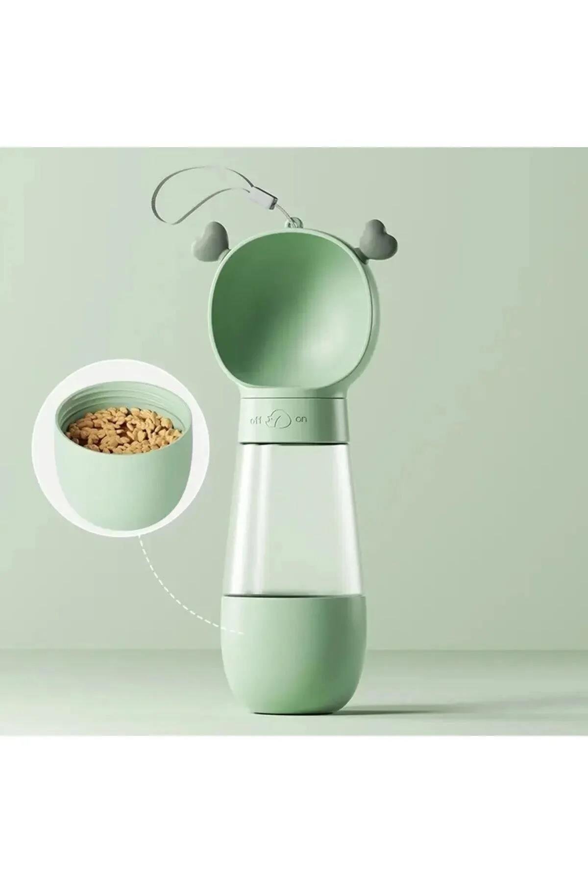 DolcePets Mama Kabı Ve Taşınabilir Suluk/Yeşil
