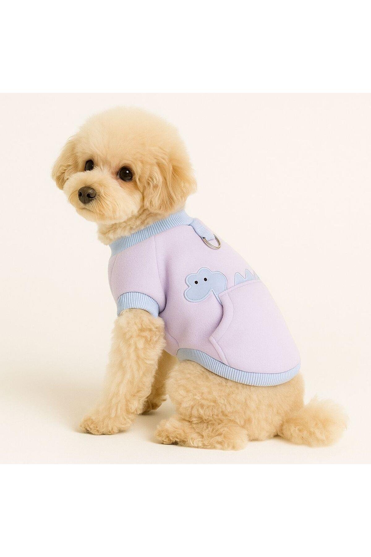 Kedi Köpek Kıyafeti Dinozor Sweatshirt