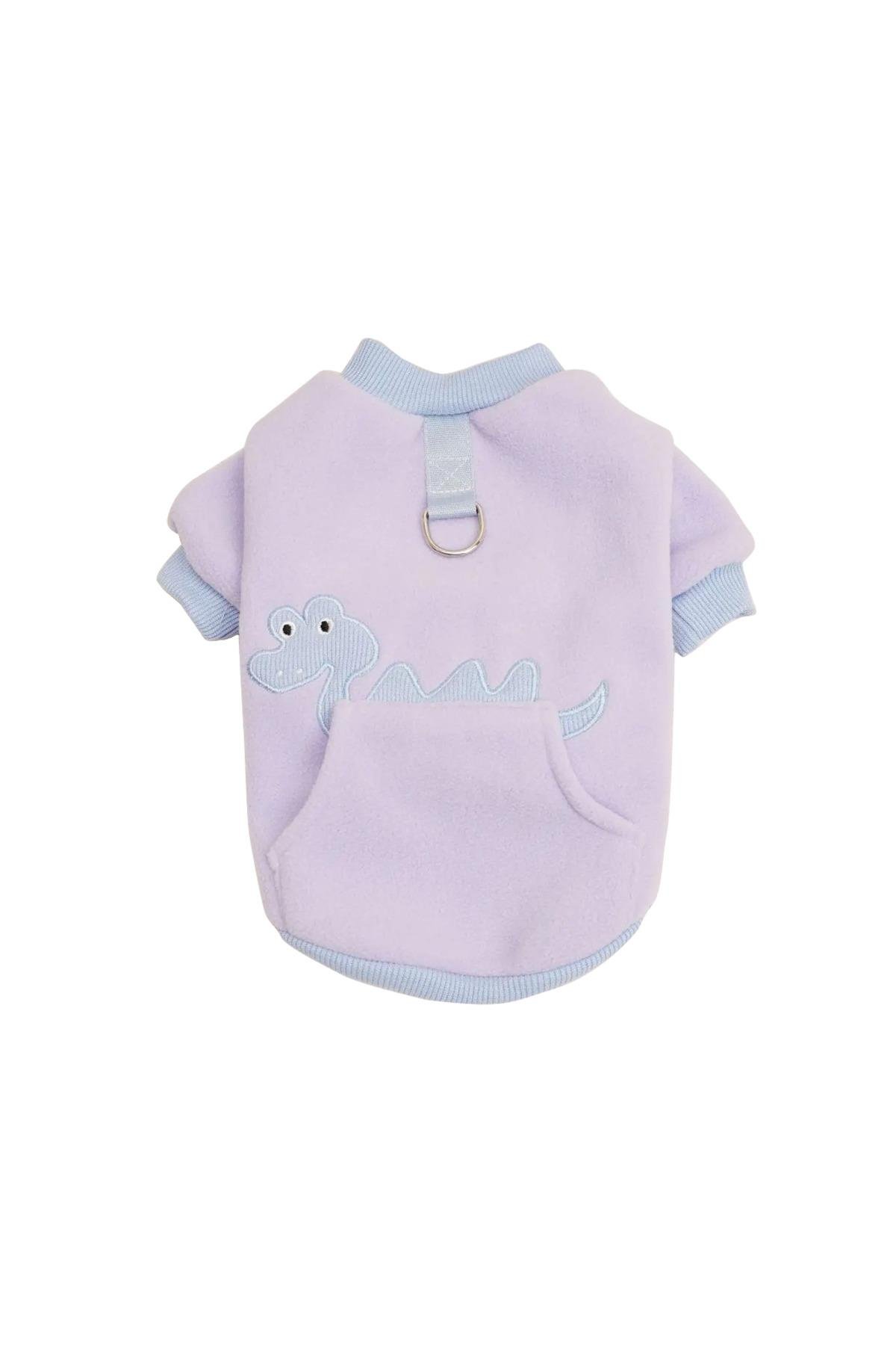 Kedi Köpek Kıyafeti Dinozor Sweatshirt