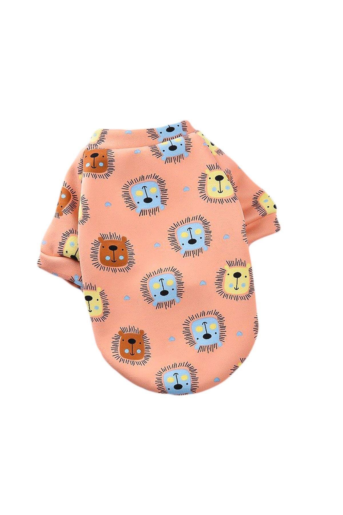 Kedi Köpek Kıyafeti/ Lion T-shirt/aslanlı Tişört
