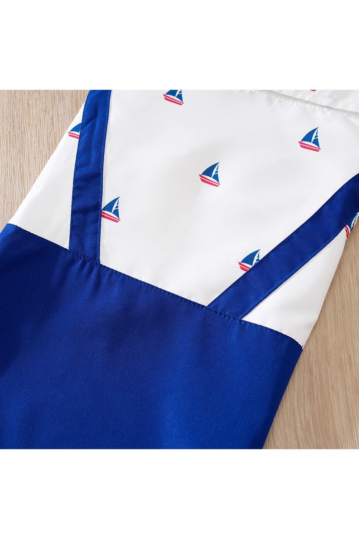 Kedi Köpek Kıyafeti Sail Shirt/Yelkenli Köpek Gömlek