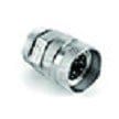 MA1CAP1900 19 position straight plug, threaded, P type, counter-clockwise insert, male or female PART NUMBER: MA1CAP1900