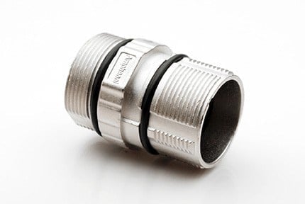 MA1JAP1900 19 position receptacle extension, threaded, P type, counter-clockwise insert, male or female