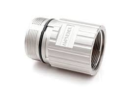 MC1JJN0600 6 position receptacle extension, threaded, male