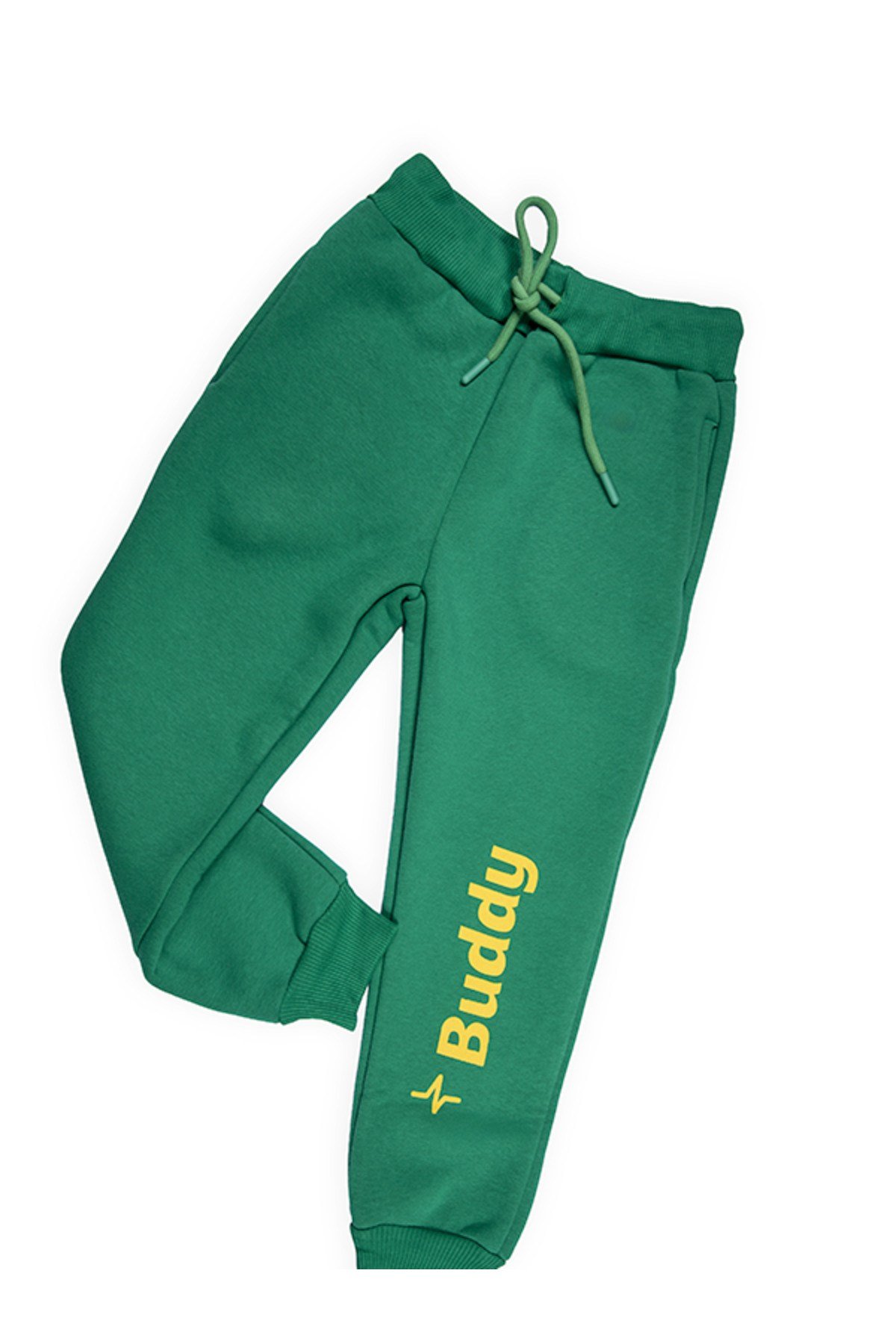 Buddy Gülen Yüz Baskılı Sevgi Dolu Unisex Çocuk Alt Üst Eşofman Takım | 4-9 Yaş