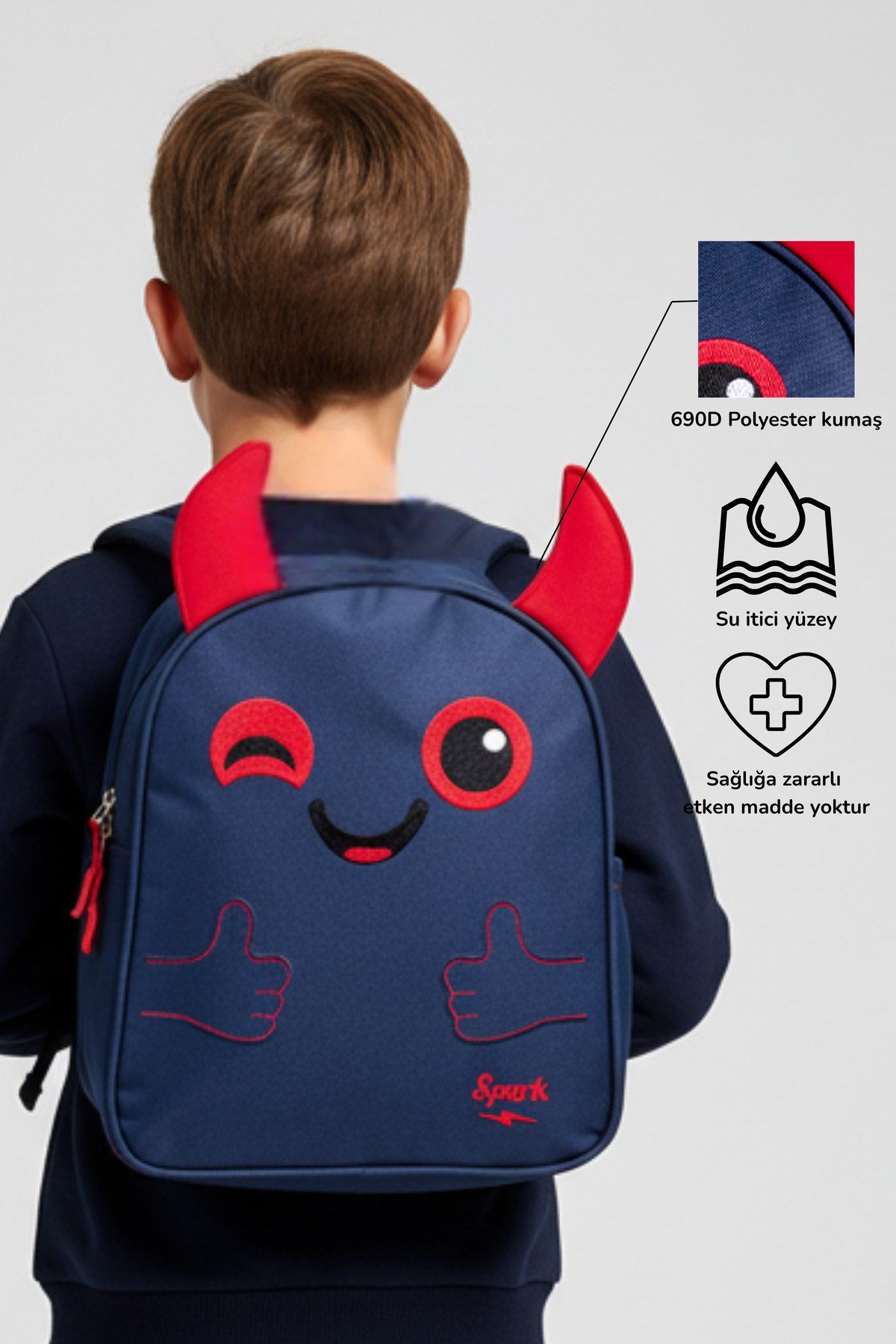 Spark Unisex Çocuk Sırt Çantası
