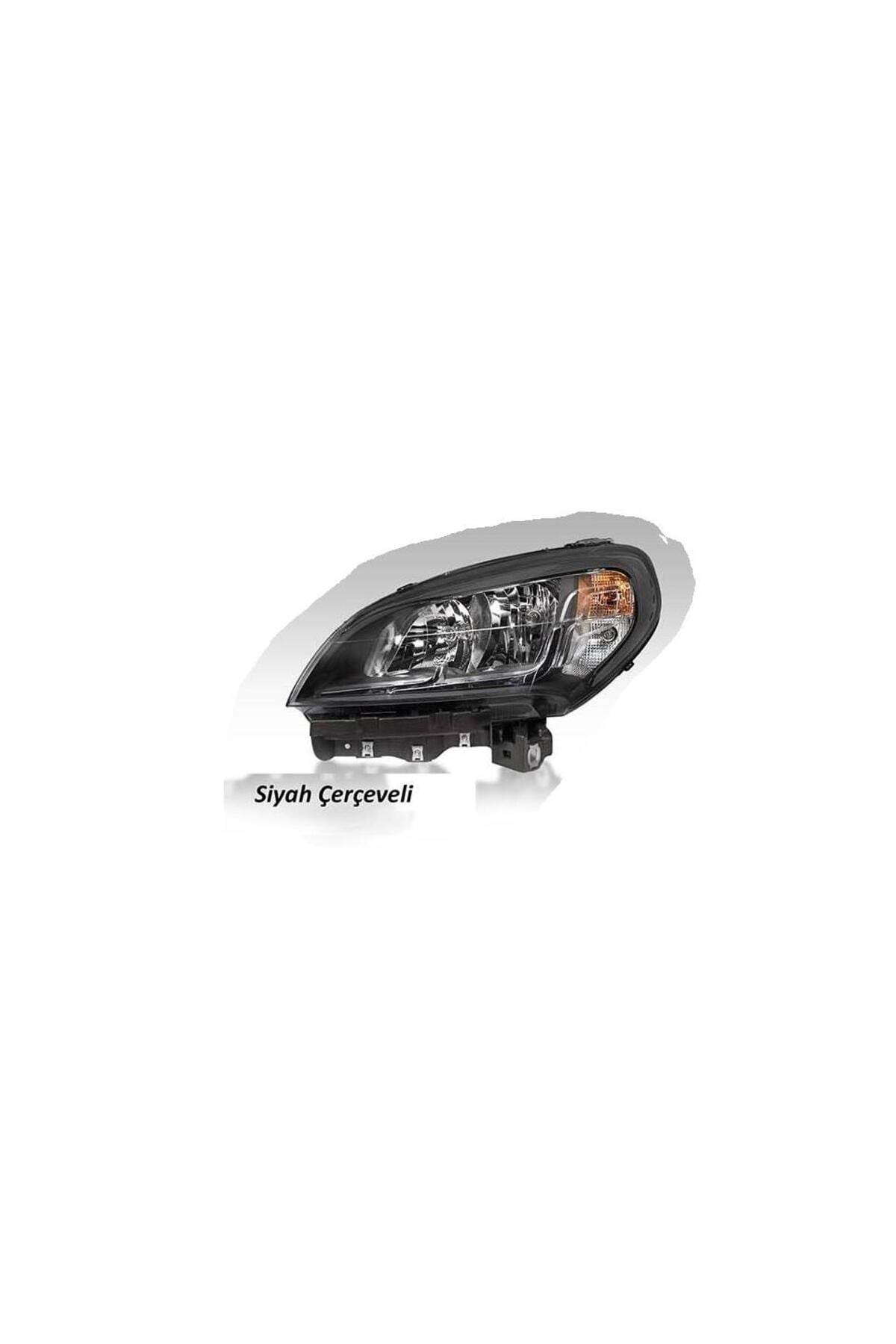 FAR MOTORLU SİYAH ÇERÇEVE SOL DOBLO 2015+ 52109261 505313