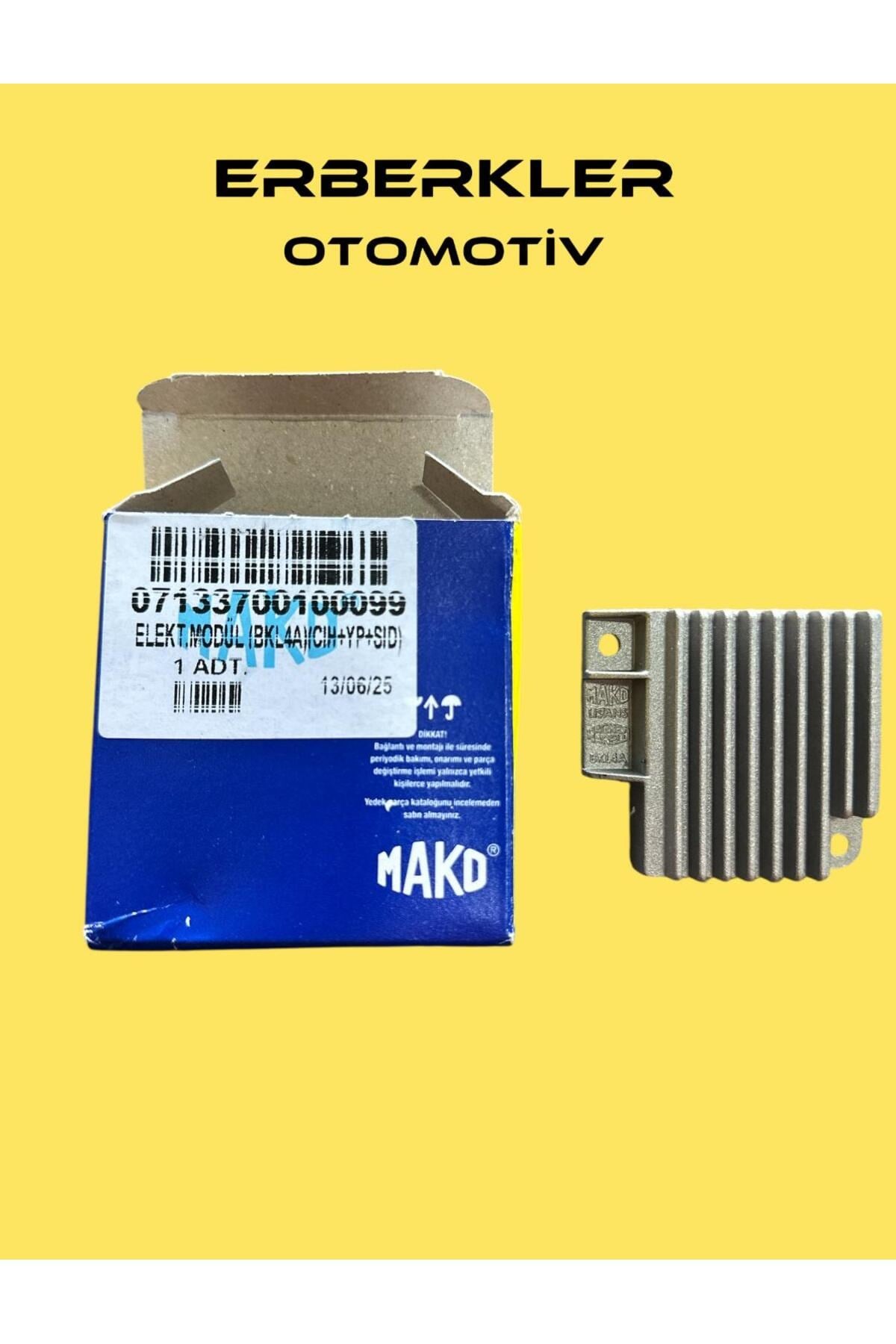MAKO - ELEKTRONİK MODÜL DOĞAN KARTAL SL-SLX TEMPRA - UNO