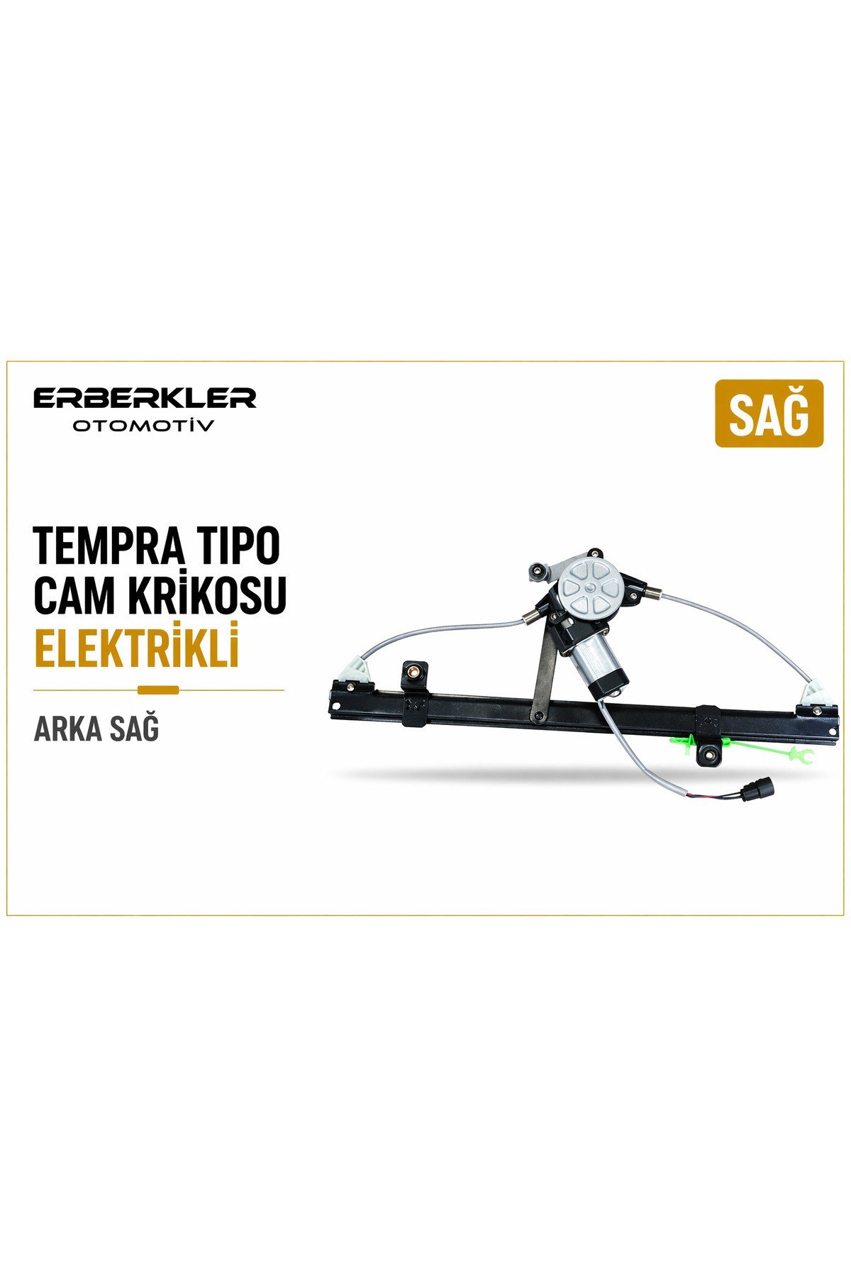 TEMPRA TİPO CAM KRİKOSU ARKA SAĞ