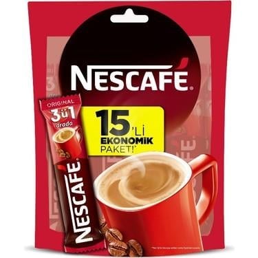 Nescafe 3'Ü 1 Arada 15'li 262 G