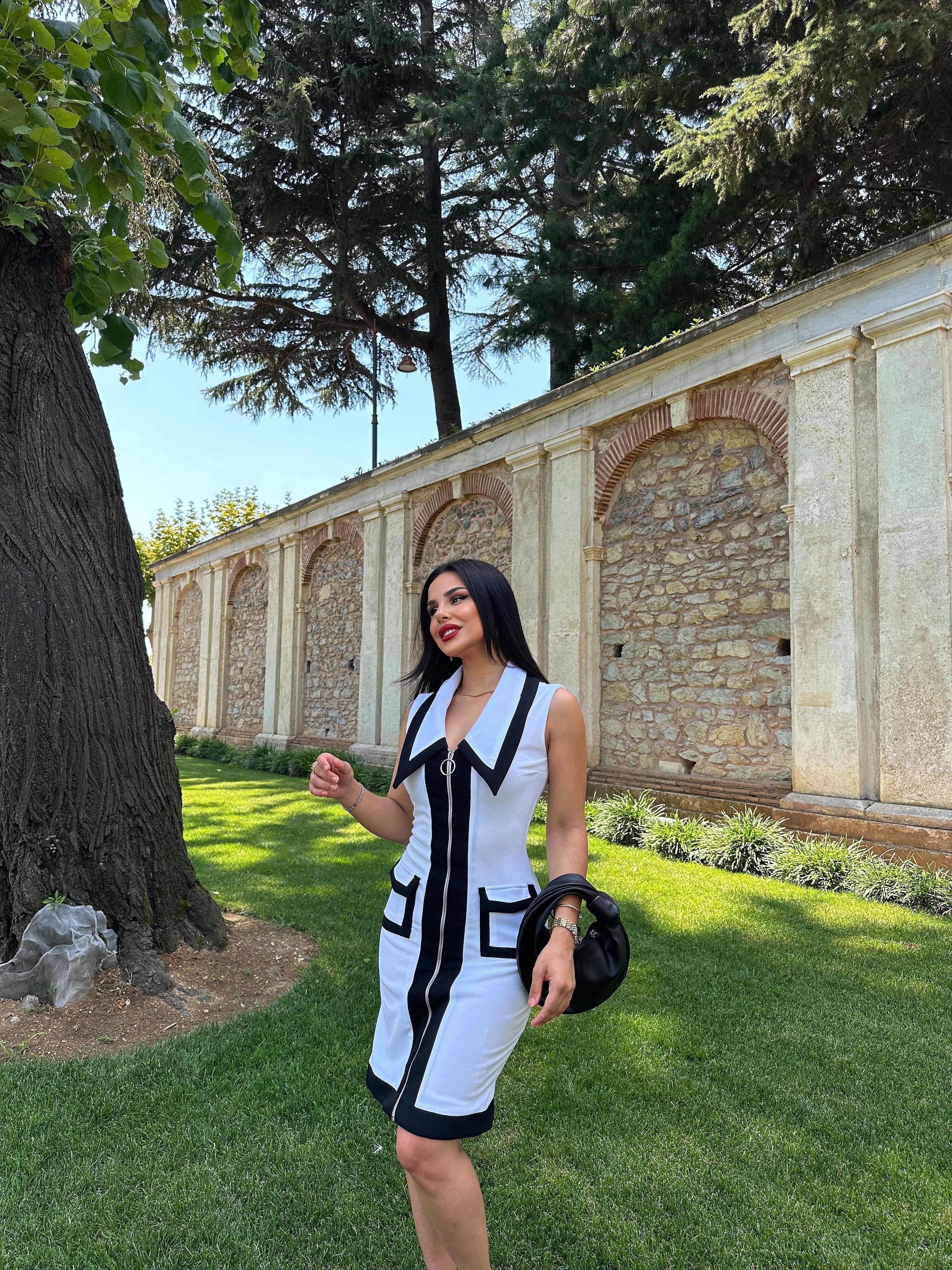Kyoto Elbise Beyaz