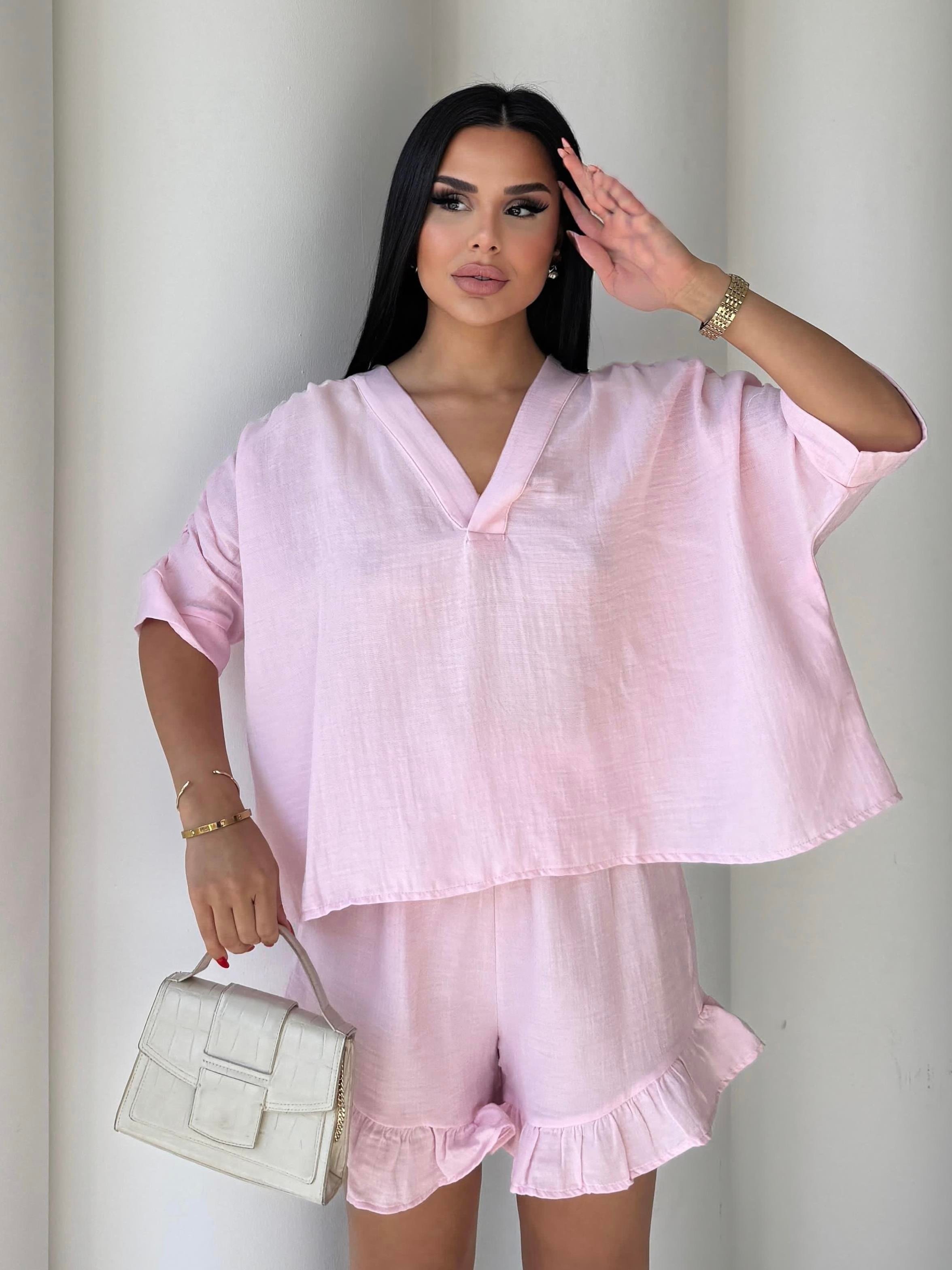 Ukles İkili Takım Pembe