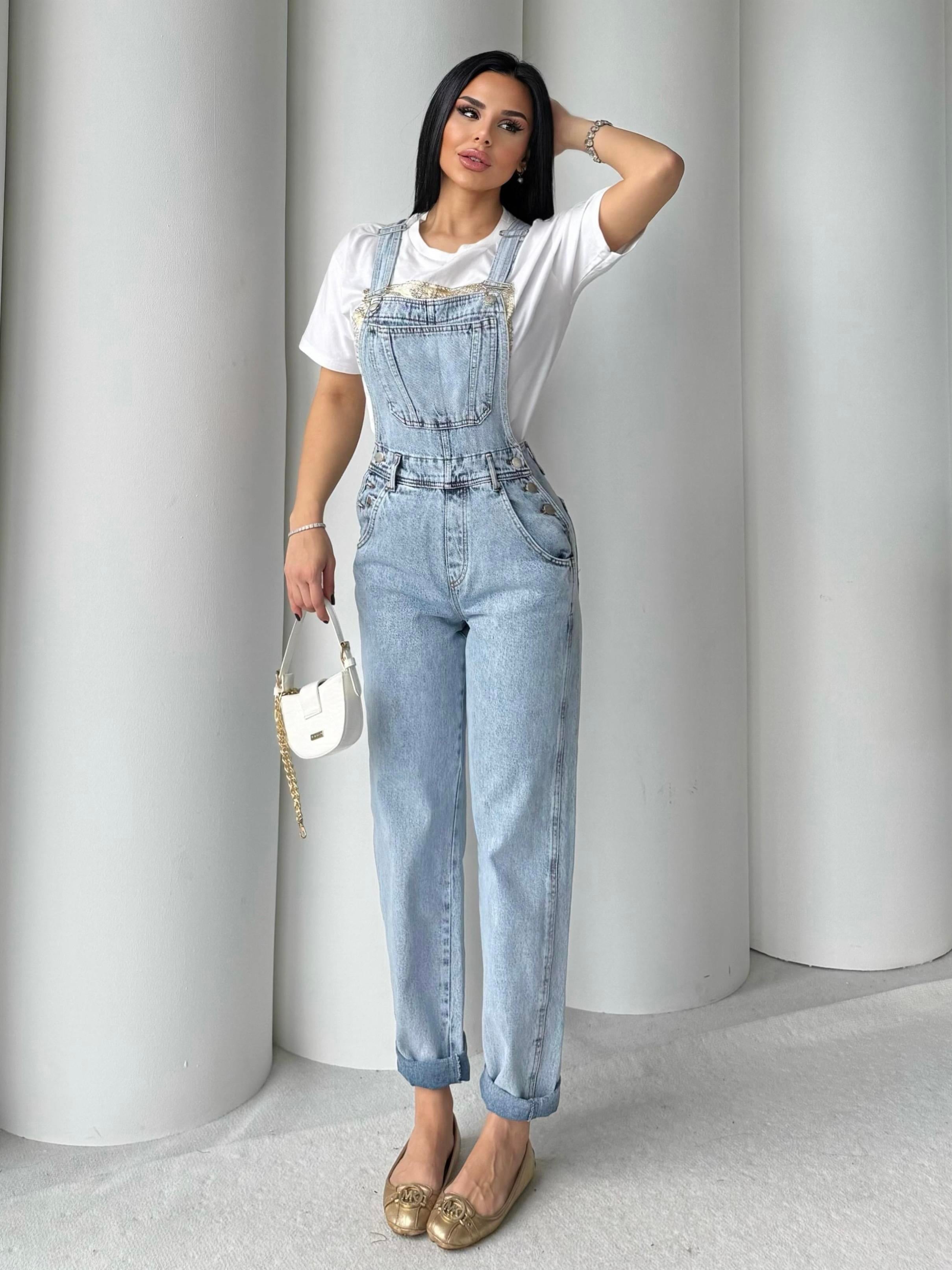 Vesi Denim Tulum Mavi