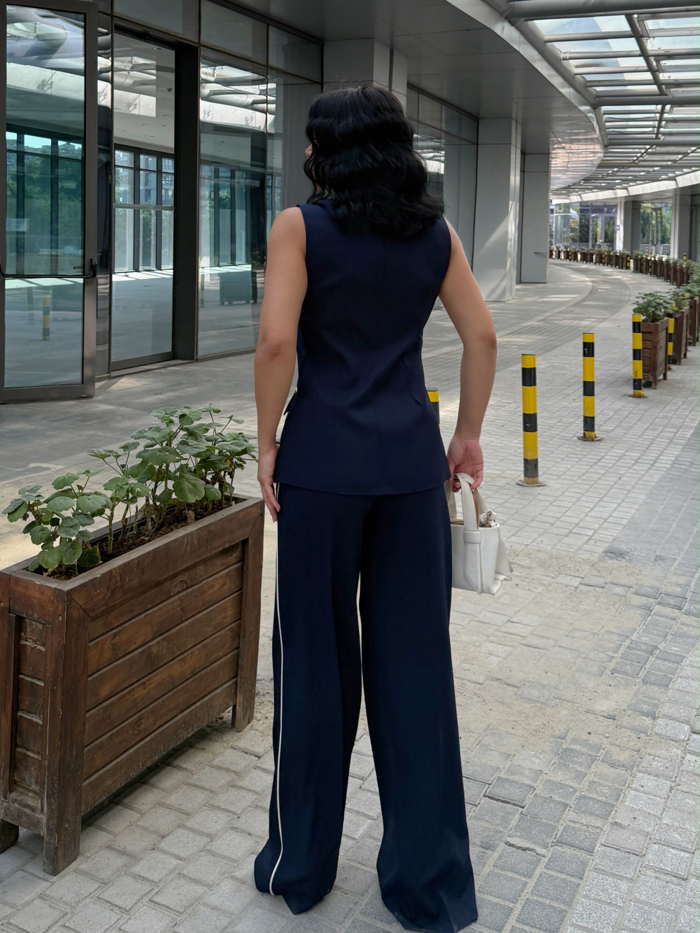 Vonica İkili Tasarım Takım Lacivert