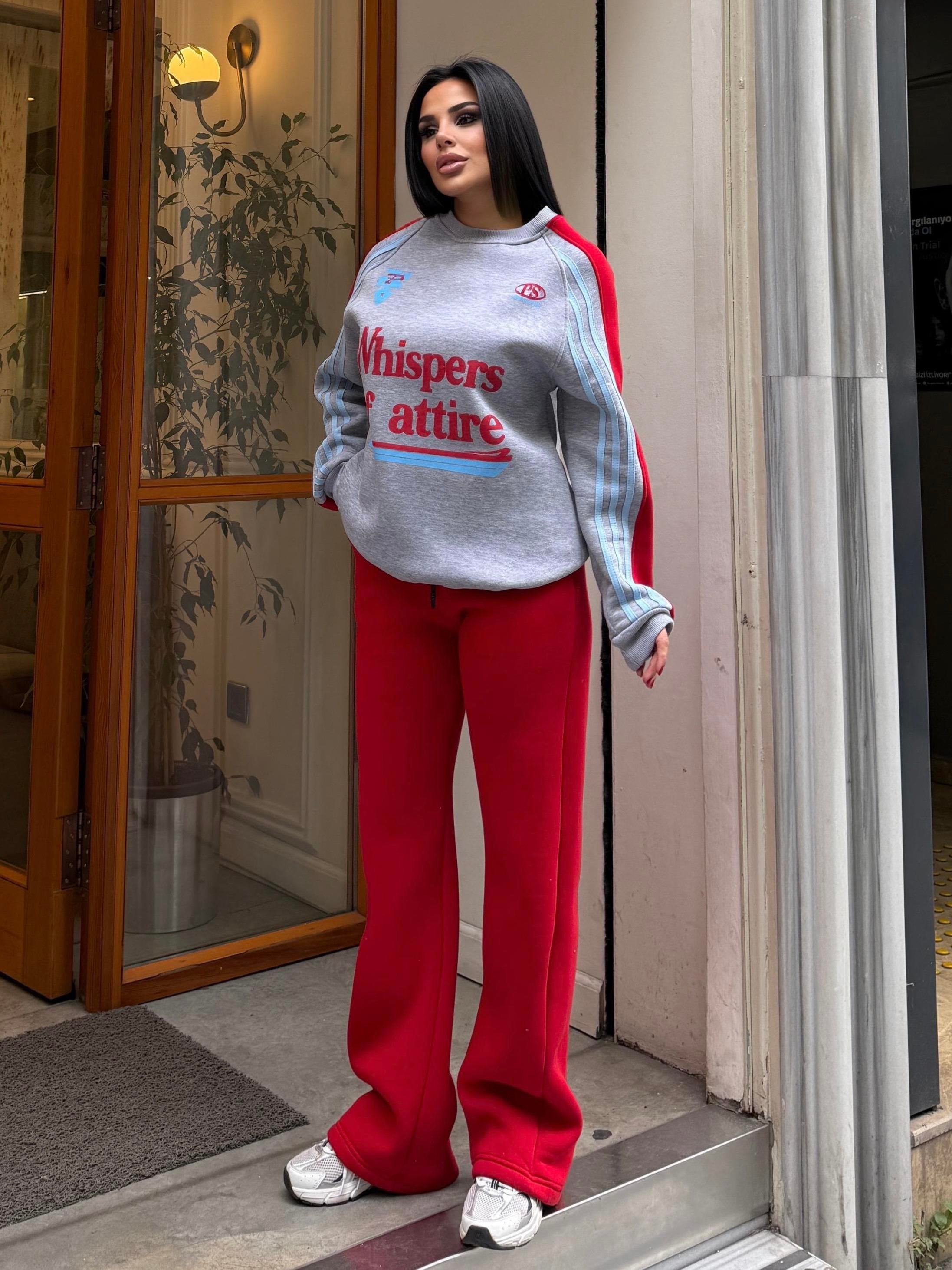 Whisper Spor Takım Kırmızı