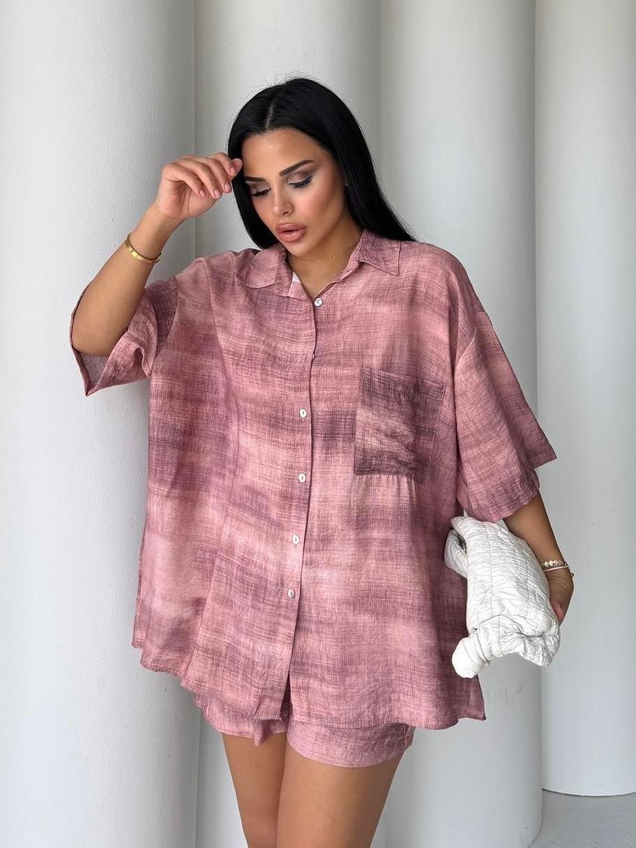 Ymore Şortlu Takım Pembe