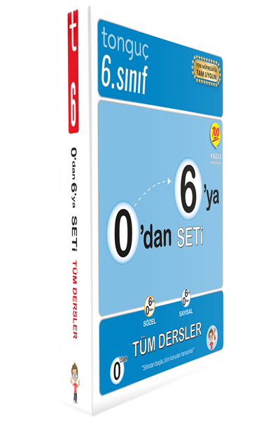 0'dan 6'ya Konu Anlatımlı Soru Bankası Seti Tonguç Akademi