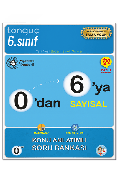 0'dan 6'ya Sayısal Konu Anlatımlı Soru Bankası