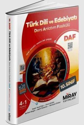 10. Sınıf Türk Dili ve Edebiyatı Ders Anlatım Fasikülleri Miray Yayınları