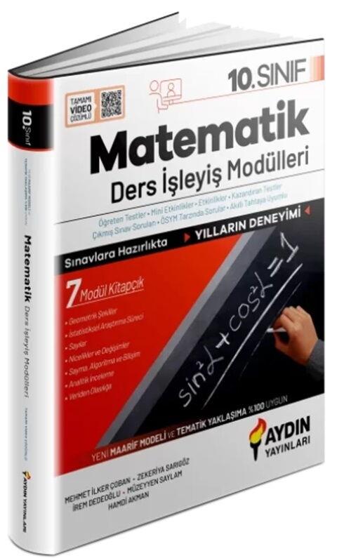 10. Sınıf Matematik Ders İşleyiş Modülleri Aydın Yayınları 