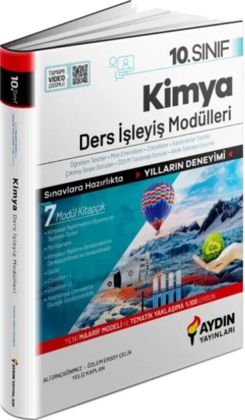 10. Sınıf Kimya Ders İşleyiş Modülleri Aydın Yayınları 