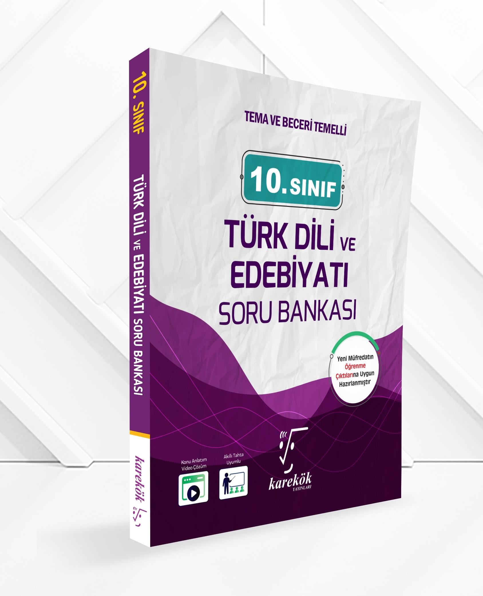 10. Sınıf Türk Dili ve Edebiyatı Soru Bankası Karekök Yayınları