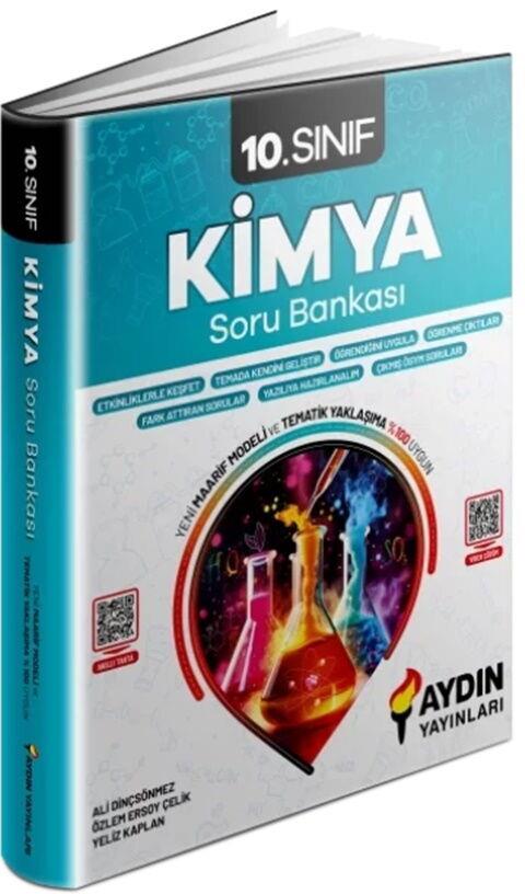10. Sınıf Kimya Konu Özetli Soru Bankası Aydın Yayınları 