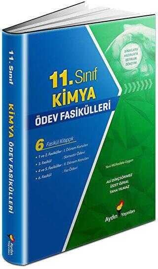 11. Sınıf Kimya Ödev Fasikülleri (Soru Bankası) Aydın Yayınları