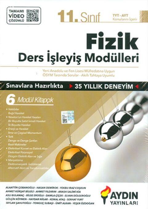 11. Sınıf Fizik Ders İşleyiş Modülleri Aydın Yayınları