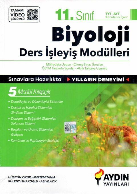 11. Sınıf Biyoloji Ders İşleyiş Modülleri Aydın Yayınları