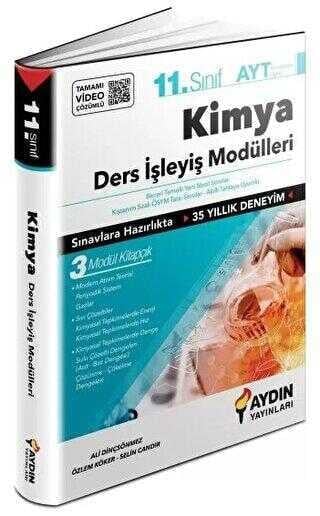 11. Sınıf Kimya Konu Anlatım Ders İşleyiş Modülleri Set Tamamı Video ÇözümlüAydın Yayınları