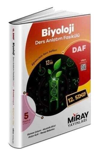 12. Sınıf Biyoloji Ders Anlatım Fasikülleri Miray Yayınları