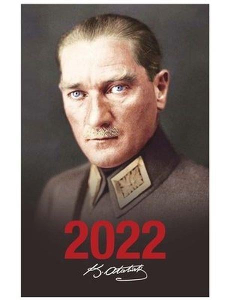 2022 Atatürk Ajandası Önder - Siyah