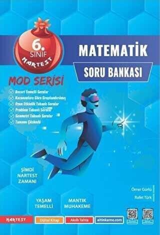 6. Sınıf Mod Matematik Soru Bankası Nartest Yayınları