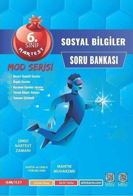 6. Sınıf Mod Sosyal Bilgiler Soru Bankası Nartest Yayınları