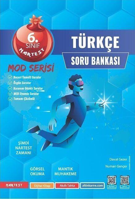 6. Sınıf Mod Türkçe Soru Bankası Nartest Yayınları