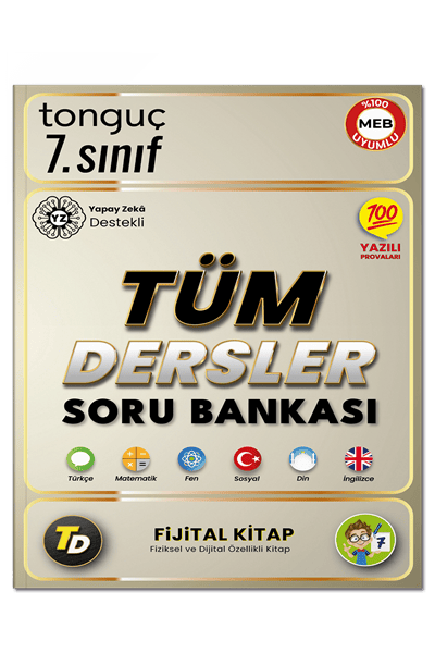 7. Sınıf Tüm Dersler Soru Bankası Tonguç Akademi