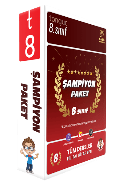 8. Sınıf Şampiyon Paketi Tonguç Akademi